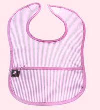 Load image into Gallery viewer, Seersucker Baby Bib
