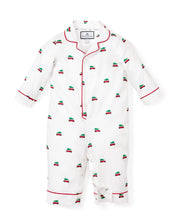 Load image into Gallery viewer, Holiday Journey Romper Pajama
