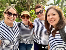 Load image into Gallery viewer, Navy Blue Striped shirt
