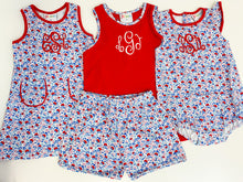 Load image into Gallery viewer, Sweet Land Of Liberty Floral Short Set
