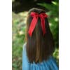 Load image into Gallery viewer, Heart Satin Ruffle Bow
