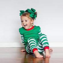 Load image into Gallery viewer, Christmas Green Pajamas Kids
