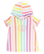 Load image into Gallery viewer, Rainbow Stripe Cover-Up - INVENTORY SALE
