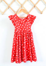 Load image into Gallery viewer, Red Dot Twirl Dress
