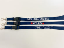 Load image into Gallery viewer, Embroidered Lanyard
