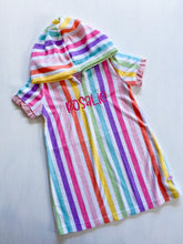 Load image into Gallery viewer, Rainbow Stripe Cover-Up - INVENTORY SALE
