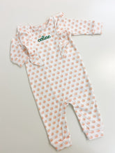 Load image into Gallery viewer, Pumpkin Patch Ruffle Pima Cotton Romper
