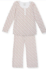 Load image into Gallery viewer, Women&#39;s Candy Cane Pima Cotton Set

