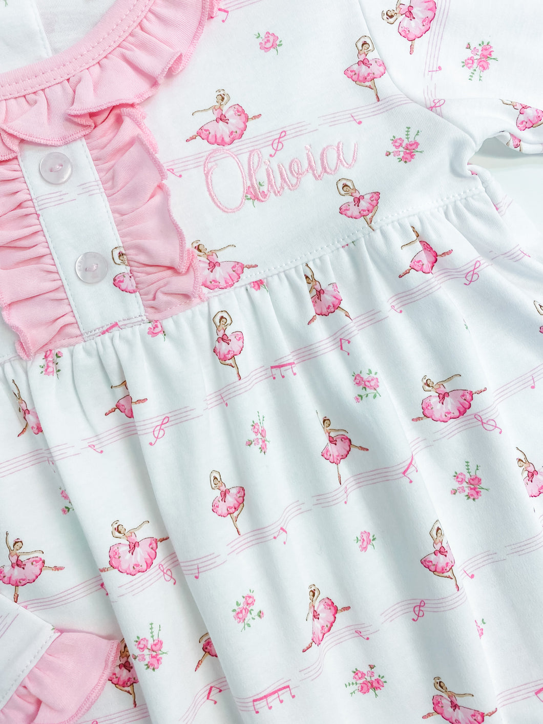 Ballerina Pima Cotton PJs & Gown