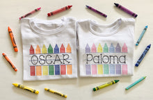 Load image into Gallery viewer, Large Crayon Tee - NEW!

