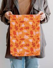 Load image into Gallery viewer, Fall Leaves Dish Towel
